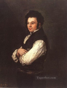 Francisco Goya Painting - The Architect Don Tiburcio Perezy Cuervo portrait Francisco Goya
